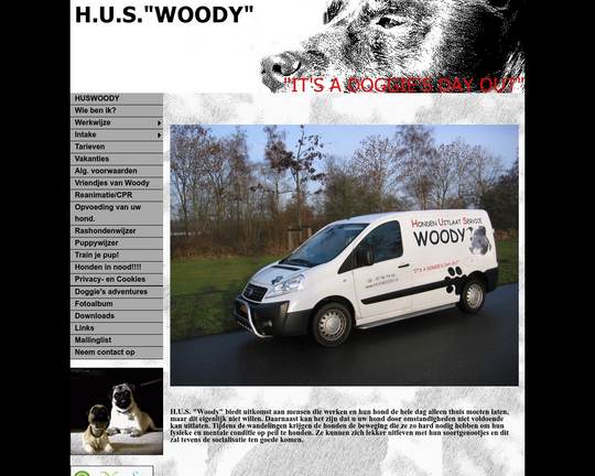 Hondenuitlaatservice Huswoody Logo