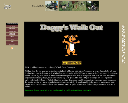 Hondenuitlaatservice Doggy's Walk Out Logo