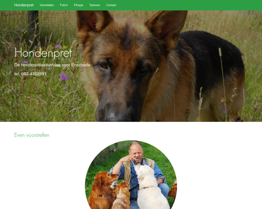 Hondenuitlaatservice Hondenpret Logo