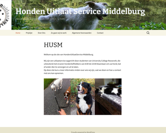 Hondenuitlaatservice Middelburg Logo
