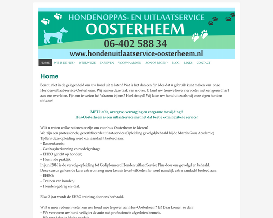 Hondenuitlaatservice Oosterheem, Logo