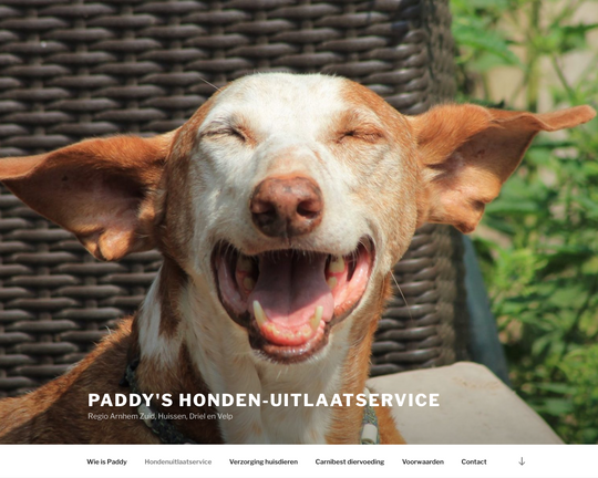 Paddy's hondenuitlaatservice Logo